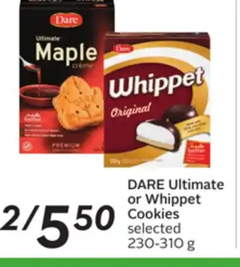 Sobeys Ultimate or whippet cookies offer