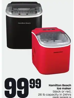 Independent Grocer Hamilton beach ice maker offer