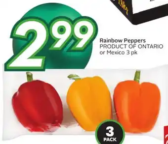 Sobeys Rainbow peppers offer