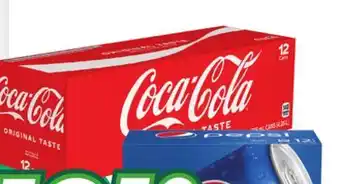 Sobeys Coca-cola or pepsi soft drinks offer