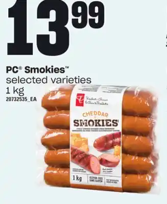 Independent Grocer Pc smokies, 1 kg offer