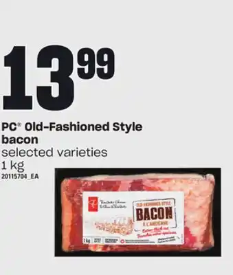 Independent Grocer Pc old-fashioned style bacon, 1 kg offer