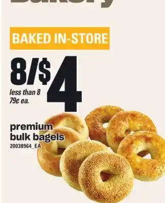 Loblaws Premium bulk bagels offer