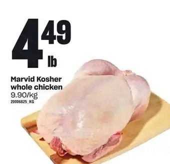 Loblaws Marvid kosher whole chicken offer