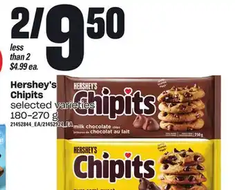 Loblaws Hershey's chipits, 180-270 g offer