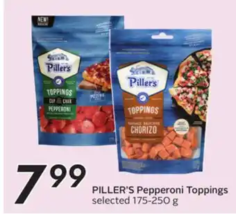 Sobeys Pepperoni toppings offer