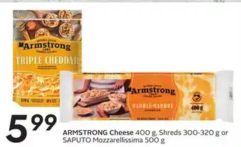 Sobeys Armstrong cheese offer