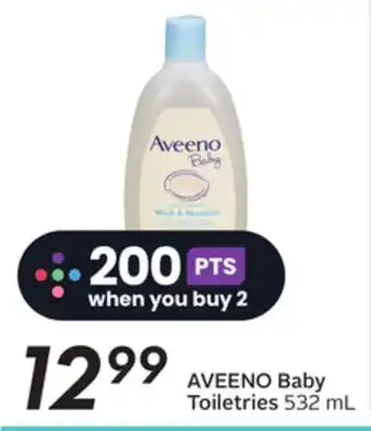 Sobeys Baby toiletries offer