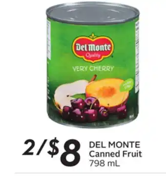 Sobeys Canned fruit offer