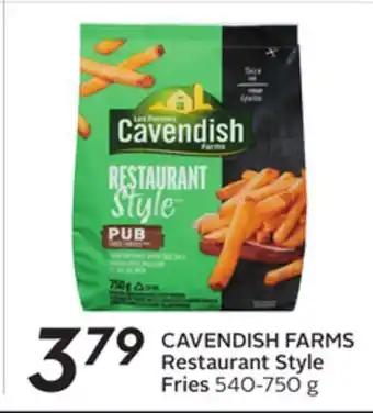 Sobeys Restaurant style fries offer