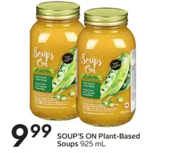 Sobeys Plant-based soups offer