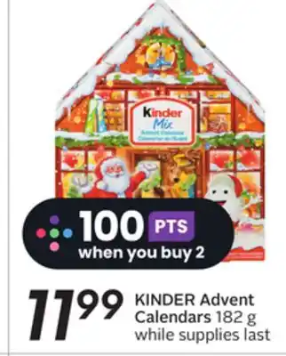Sobeys Advent calendars offer
