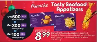 Sobeys Seafood appetizers offer