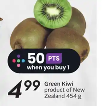 Sobeys Green kiwi offer