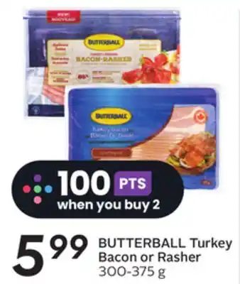 Sobeys Turkey bacon offer