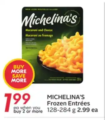 Sobeys Frozen entrées offer