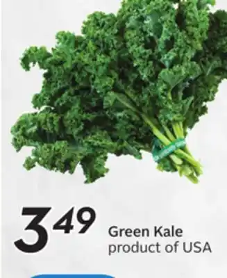 Sobeys Green kale offer