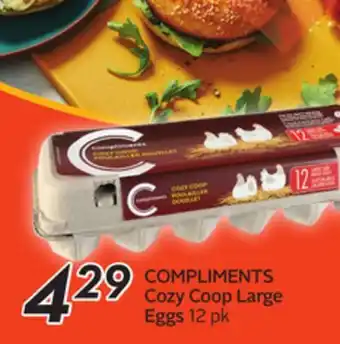 Sobeys Cozy coop large eggs offer