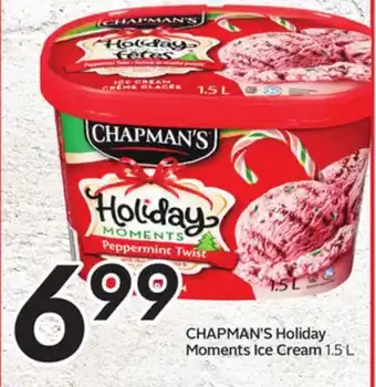 Sobeys Holiday moments ice cream offer