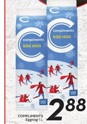 Sobeys Eggnog offer