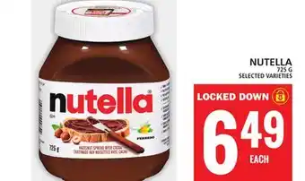 Food Basics Nutella offer