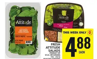 Food Basics Fresh attitude salads offer