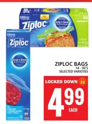 Food Basics Ziploc bags offer