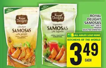 Food Basics Royal delight samosas offer