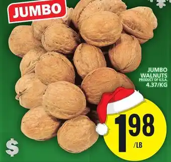 Food Basics Jumbo walnuts offer