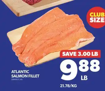 Real Canadian Superstore Atlantic salmon fillet offer