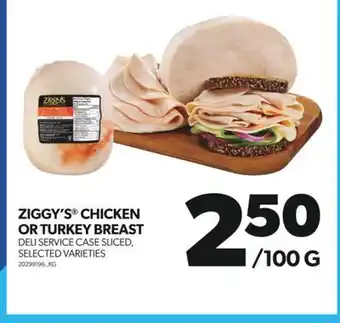 Real Canadian Superstore Ziggy's chicken or turkey breast offer
