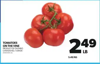 Real Canadian Superstore Tomatoes on the vine offer