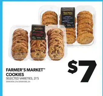 Real Canadian Superstore Farmer's market cookies, 21's offer
