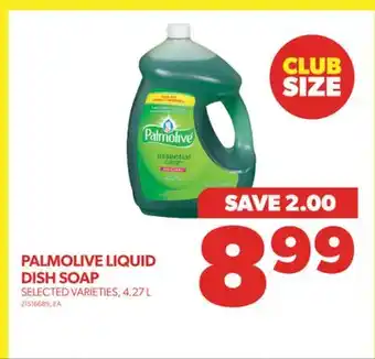 Real Canadian Superstore Palmolive liquid dish soap, 4.27 l offer