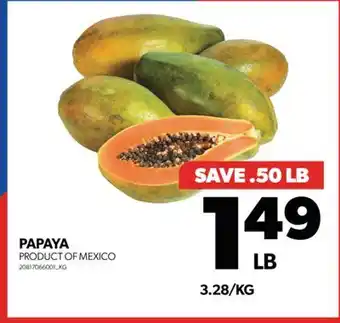 Real Canadian Superstore Papaya offer