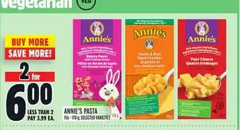 Metro Annie's pasta offer
