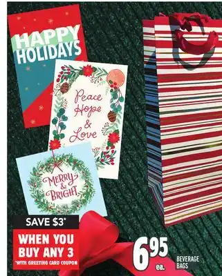 Metro Beverage bags offer