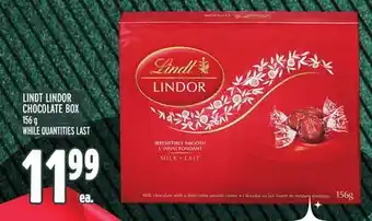 Metro Lindt lindor chocolate box offer