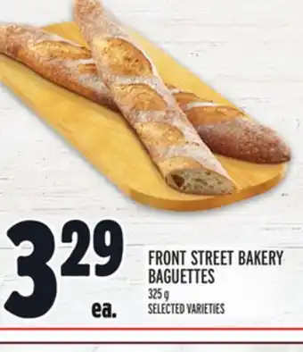 Metro Front street bakery baguettes offer