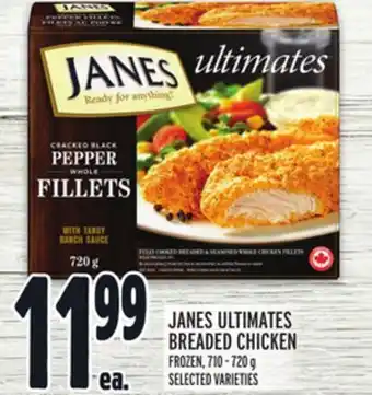 Metro Janes ultimates breaded chicken offer