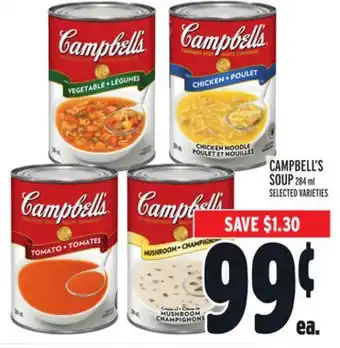 Metro Campbell's soup offer