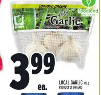 Metro Local garlic offer