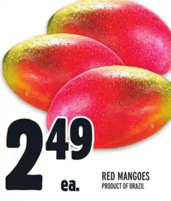 Metro Red mangoes offer