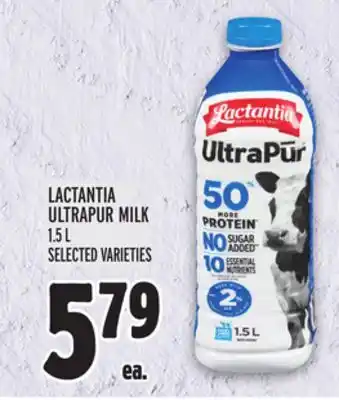 Metro Lactantia ultrapur milk offer