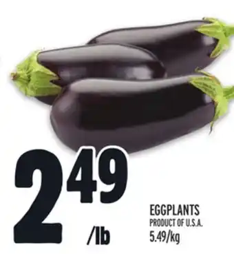 Metro Eggplants offer