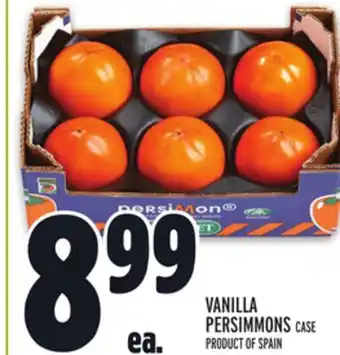 Metro Vanilla persimmons offer
