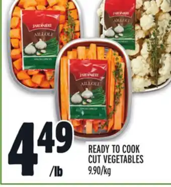 Metro Ready to cook cut vegetables offer