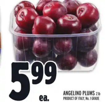 Metro Angelino plums offer