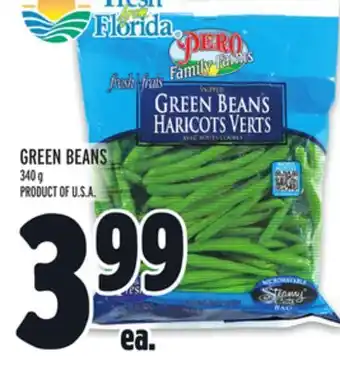 Metro Green beans offer