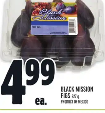 Metro Black mission figs offer